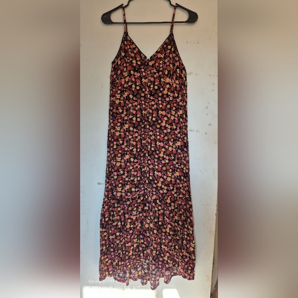 Mossimo Supply Co. Floral Pencil Skirt - Multicolor Long 46 - Picture 2 of 7